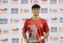 Photo of أيمن الركيك يتوج بجائزة أفضل لاعب في مباراة المغرب وتونس في كأس إفريقيا لأقل من 20 سنة