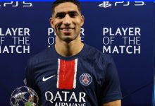 Photo of أشرف حكيمي يقود باريس سان جيرمان إلى نهائي الأبطال ويتوج برجل المباراة