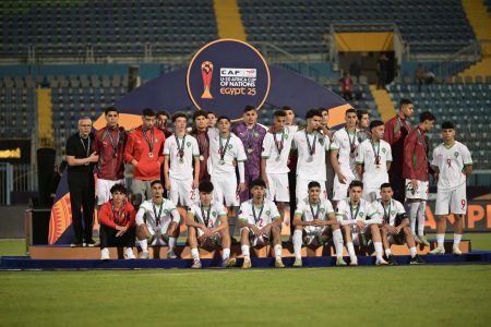 لقجع يقيم حفل استقبال على شرف منتخب اقل من 20 سنة