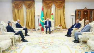 Photo of الرئيس الموريتاني يستقبل رئيس مجلس النواب راشيد الطالبي العلمي
