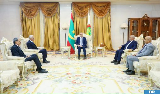 الرئيس الموريتاني يستقبل رئيس مجلس النواب راشيد الطالبي العلمي