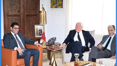 Photo of المهدي بنسعيد يستقبل رئيس مجموعة الصداقة بمجلس الشيوخ الفرنسي
