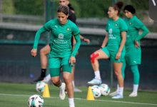 Photo of المنتخب النسوي يجري حصة تدريبية مفتوحة للإعلام قبل مواجهة مالاوي ودياً