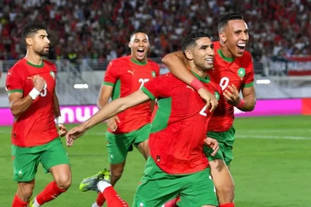 التشكيلة الأساسية للمنتخب الوطني المغربي في ودية بنين