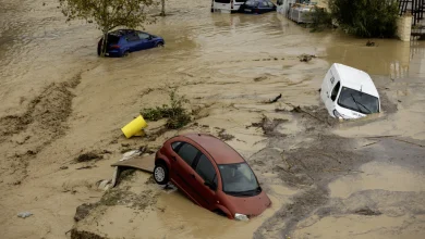 Photo of فيضانات صيفية تغمر سرقسطة.. والسلطات الإسبانية تطلب من السكان البقاء في المنازل